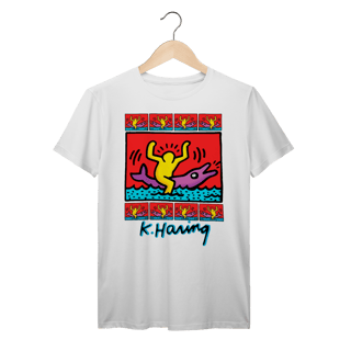 Nome do produto Camiseta Keith Haring Streetwear Vintage Algodão Prime