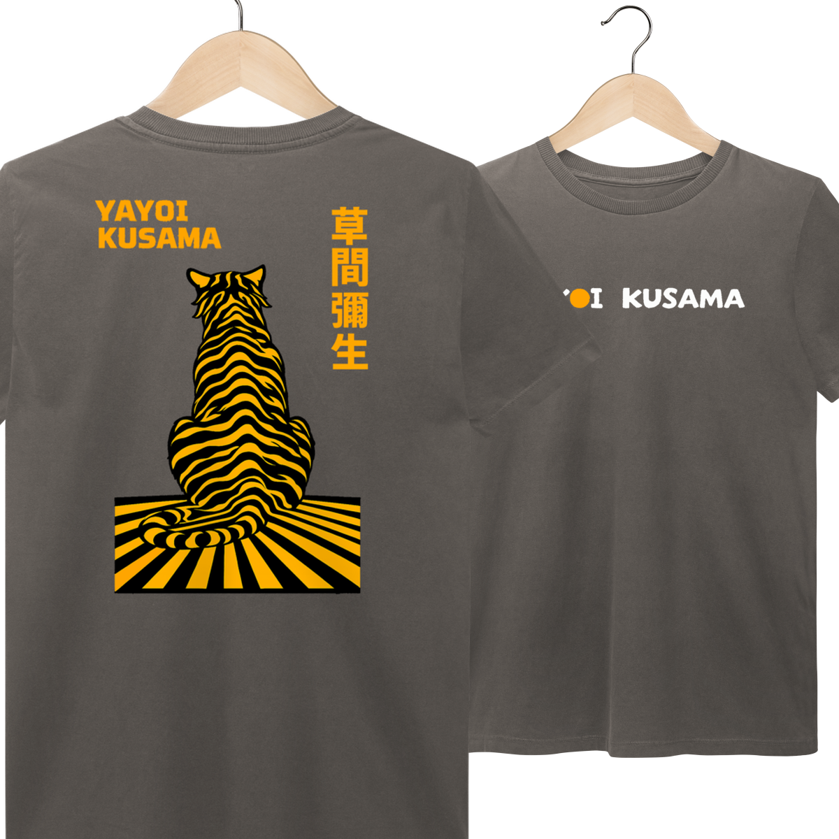 Nome do produto: Camiseta Yayoi Kusama Frente & Costa Estonada