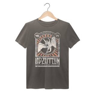 Nome do produto Camiseta Estonada Led Zeppelin Vintage 1975 Madison Square Garden