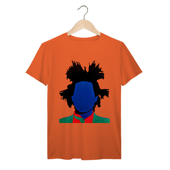 Camiseta 100% Algodão Prime Basquiat Pop Art 