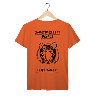 Nome do produto Camisetas John Sometimes I Eat Streetwear Algodão Prime
