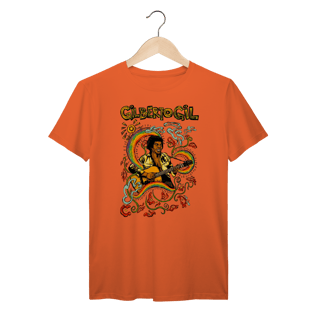 Nome do produto Camiseta Gilberto Gil Arte Tropicalista Vintage 100% Algodão Prime
