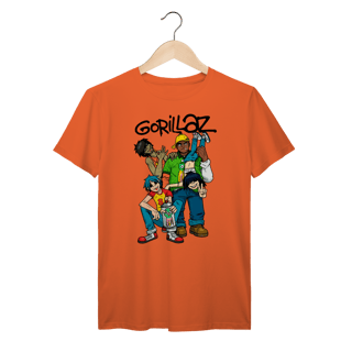 Nome do produto Camiseta Gorillaz Streetwear Indie Vintage algodão Prime