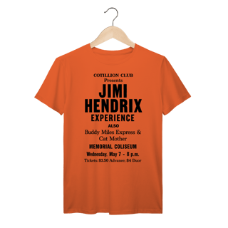 Nome do produto Camiseta Jimi Hendrix Experience Rock Clássico Retrô Algodão Prime