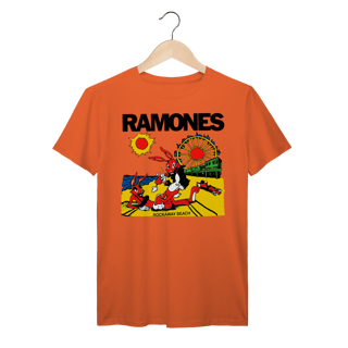 Nome do produto Camiseta Ramones Rockaway Beach Vintage Algodão Prime