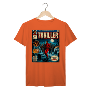 Nome do produto Camiseta Michael Jackson Thriller Vintage Comic Algodão Prime
