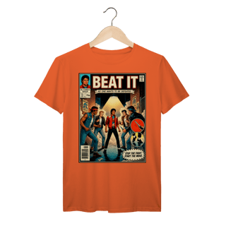 Nome do produto Camiseta Michael Jackson Beat It Vintage Comic Algodão Prime 