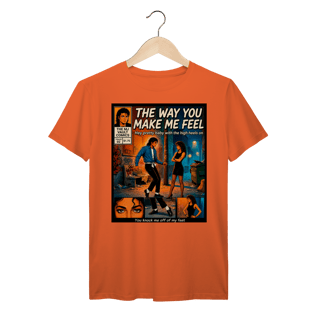 Nome do produto Camiseta Michael Jackson The Way You Make Me Feel Vintage Comic Prime