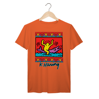 Nome do produto Camiseta Keith Haring Streetwear Vintage Algodão Prime