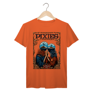 Nome do produto Camiseta Pixies Vintage Concert Poster Indie Rock Algodão Prime