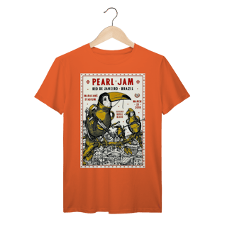 Nome do produto Camiseta Pearl Jam Maracanã 2018 Vintage Rock 100% algodão Prime