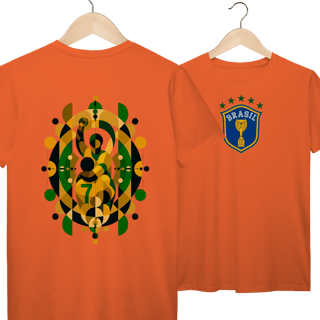 Nome do produto Camiseta Seleção Brasileira Copa do Mundo 2026 Vintage Algodão Prime