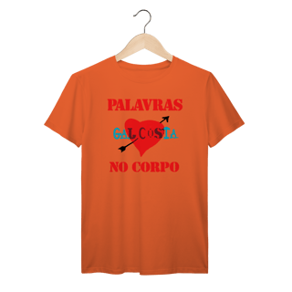 Nome do produto Camiseta Gal Costa Palavras No Corpo Vintage 100% Algodão Prime