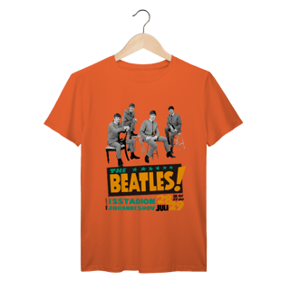 Nome do produto Camiseta The Beatles Vintage Concert Poster Johanneshov 1964 Algodão Prime