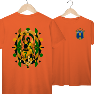 Nome do produto Camiseta do Brasil Pelé Vintage 1970 Algodão Prime