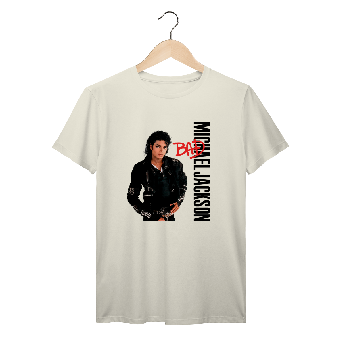 Nome do produto: Camiseta Michael Jackson Bad Prime