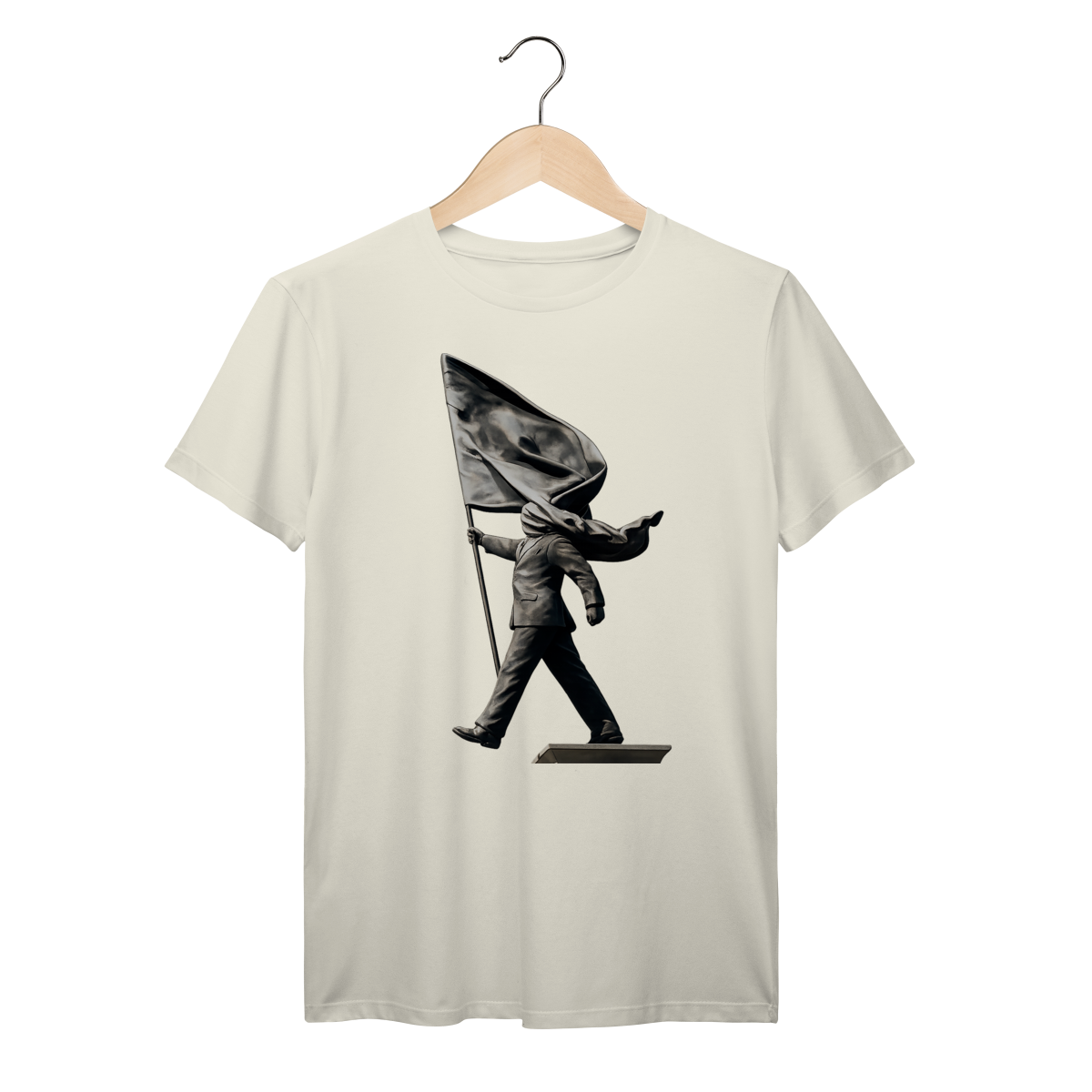 Nome do produto: Camiseta Banksy Estatua Londres Prime