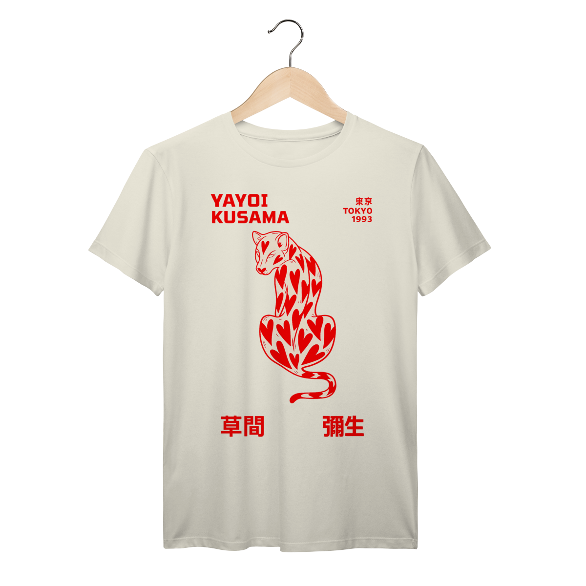 Nome do produto: Camiseta Yayoi Kusama Tokyo 1993 Prime 
