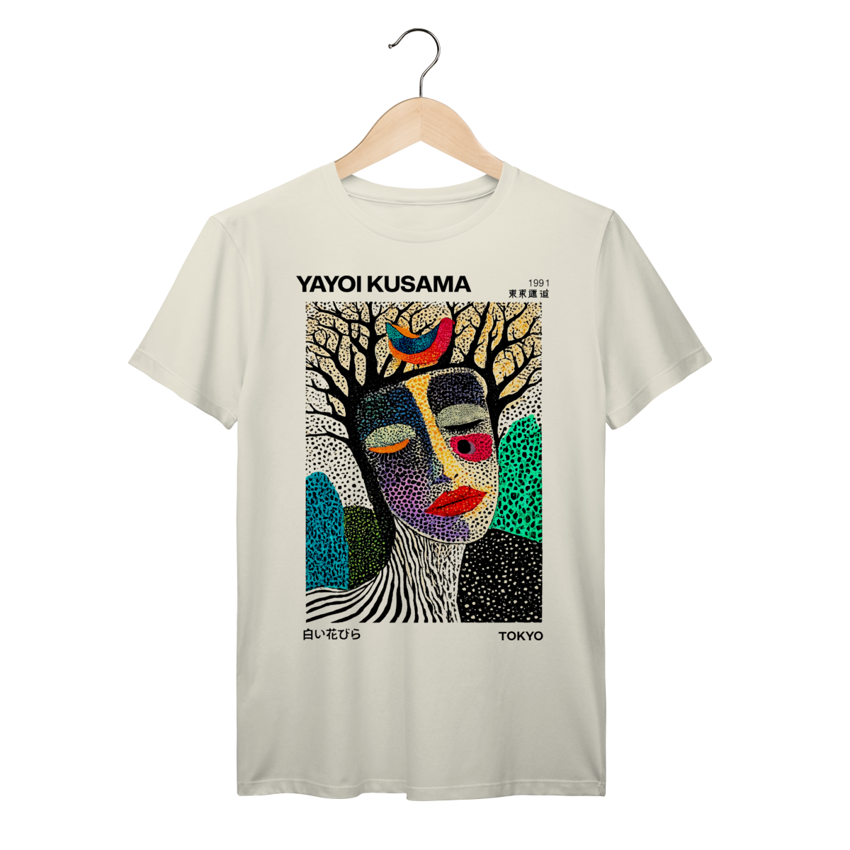 Nome do produto: Camiseta Yayoi Kusama 1991 Tokyo Prime