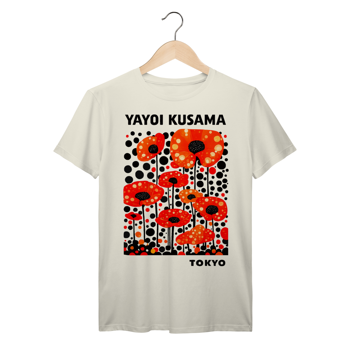 Nome do produto: Camiseta Floral Yayoi Kusama Prime