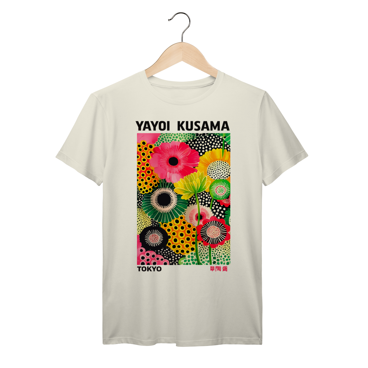 Nome do produto: Camiseta com estampa floral de Yayoi Kusama Prime