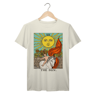 Nome do produto Camiseta de Tarô: O Sol - unissex 100% algodão Prime 