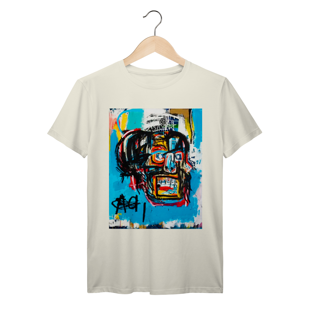 Nome do produto: Camiseta 100% Algodão Prime Basquiat Pleasure 