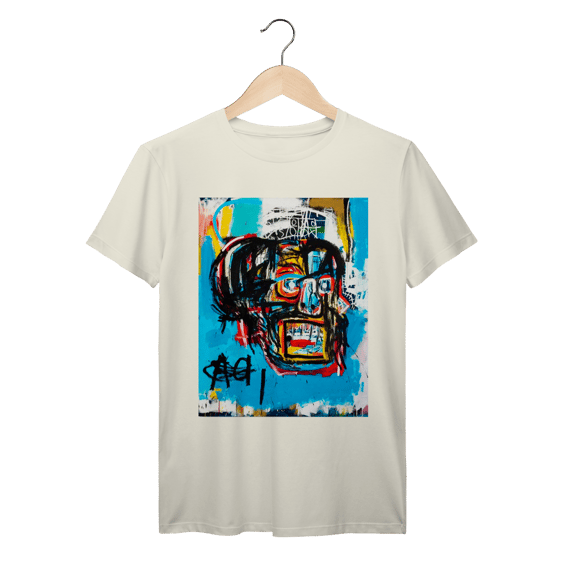 Camiseta 100% Algodão Prime Basquiat Pleasure 