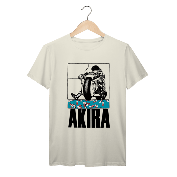 Camiseta Akira Mangá 100% Algodão Prime
