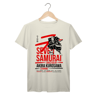Nome do produto Camiseta Seven Samurai Akira Kurosawa 100% Algodão Prime