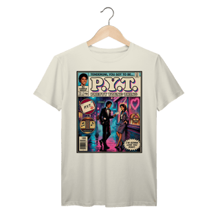 Camiseta Michael Jackson PYT Vintage Comic Algodão Prime