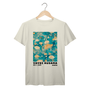 Nome do produto Camiseta Yayoi Kusama Jellyfish Art Algodão Prime