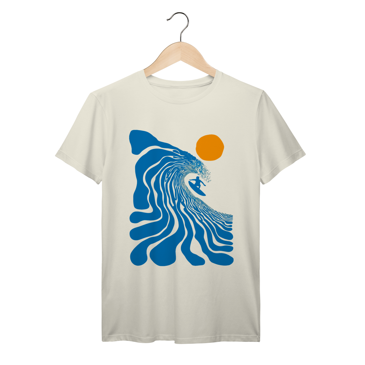 Nome do produto: Camiseta Ocean Wave Streetwear Algodão Prime 
