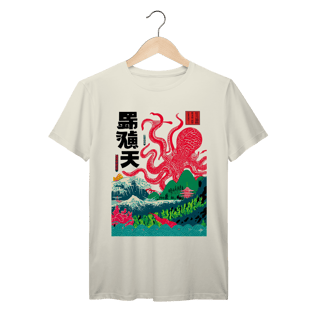 Nome do produto Camiseta Japanese Octopus Streetwear Algodão Prime