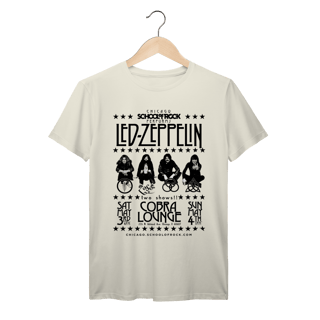 Camiseta Led Zeppelin Classic Rock Vintage 1970 Algodão Prime