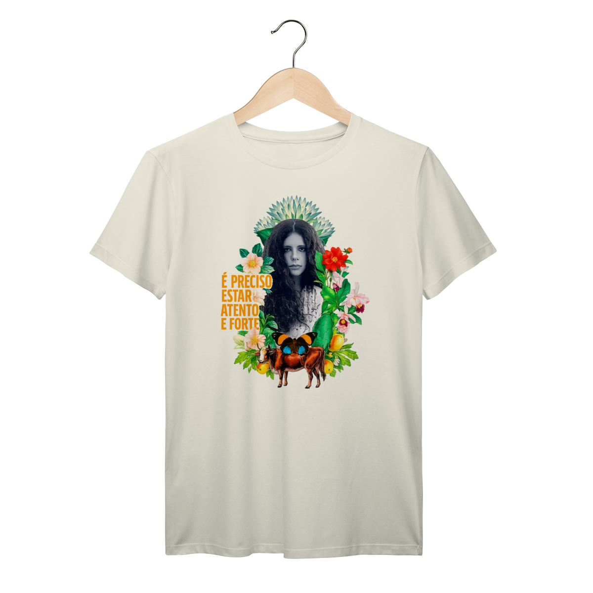 Nome do produto: Camiseta Gal Costa Psicodélica MPB Retrô 100% Algodão Prime