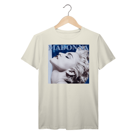Camiseta Madonna Vintage Pop Anos 80 Algodão Prime