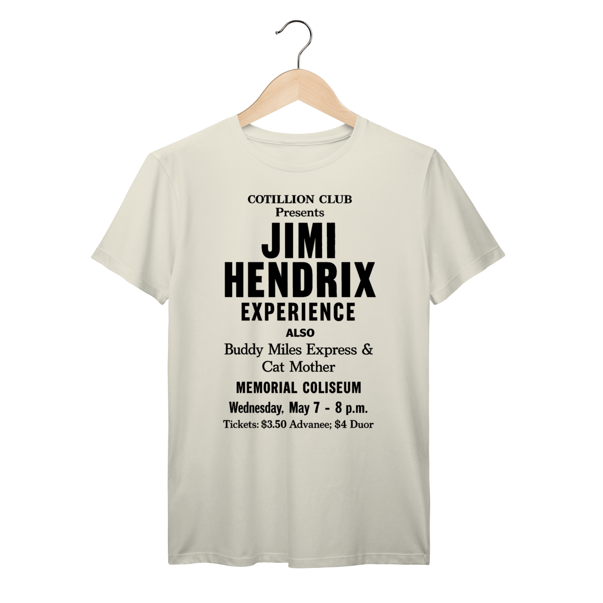 Nome do produto: Camiseta Jimi Hendrix Experience Rock Clássico Retrô Algodão Prime