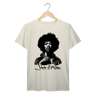 Camiseta Jimi Hendrix Classic Rock Graphic Tee 100% Algodão Prime