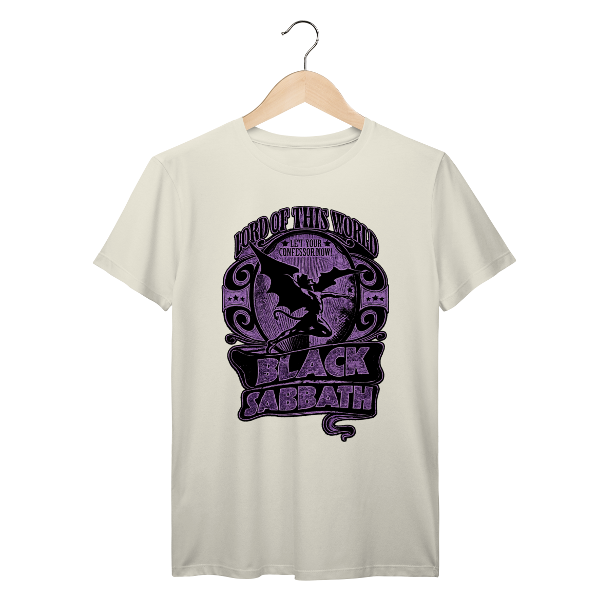 Nome do produto: Camiseta Black Sabbath Lord Of This World Vintage 100% Algodão Prime