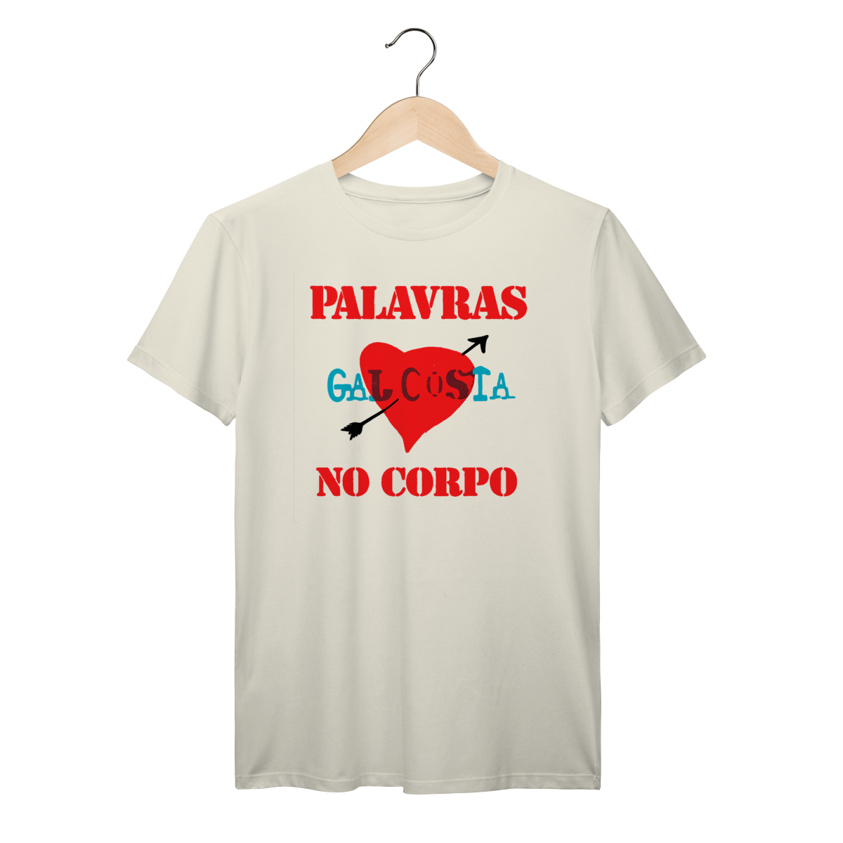Nome do produto: Camiseta Gal Costa Palavras No Corpo Vintage 100% Algodão Prime