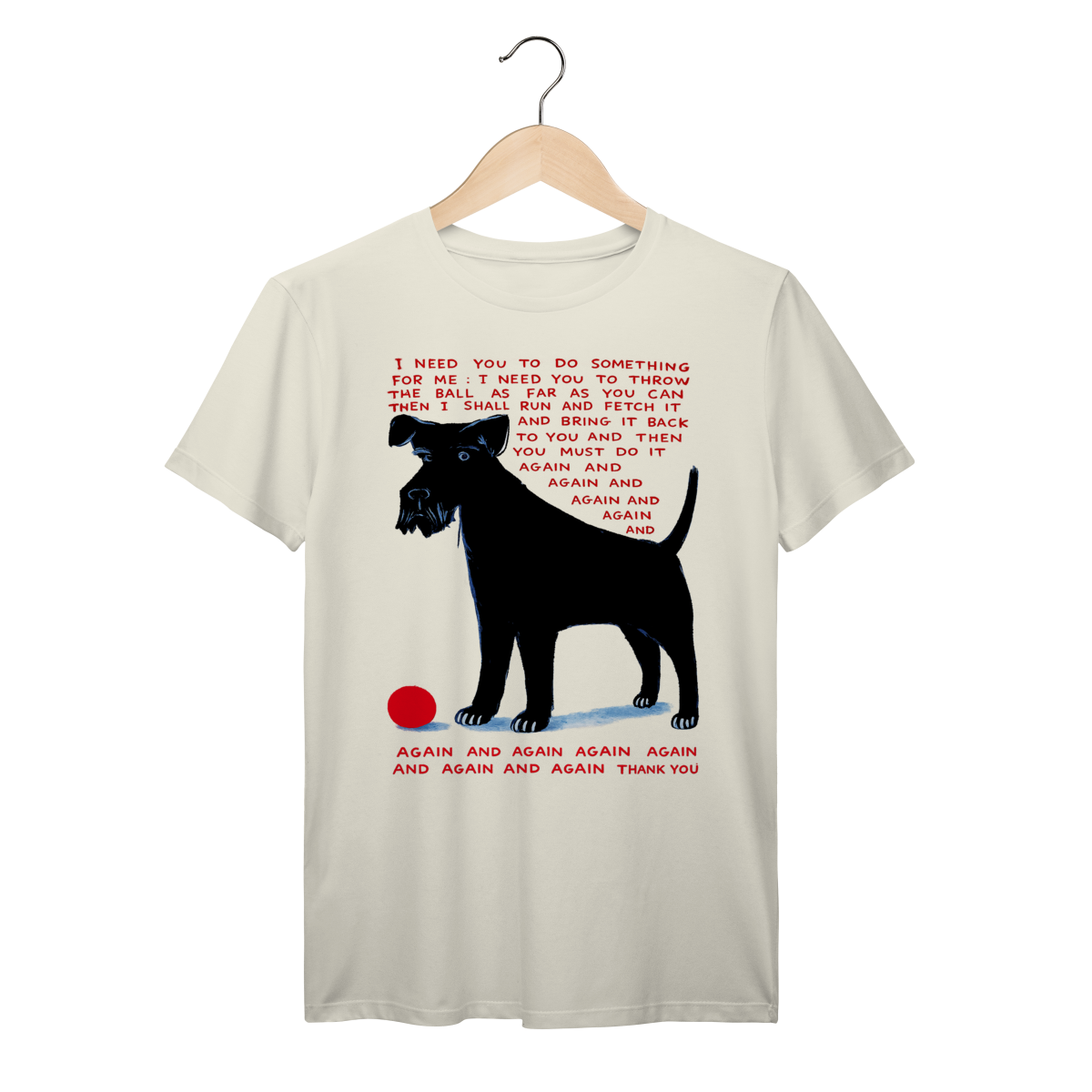 Nome do produto: Camiseta John Indie Dog Art Vintage 100% Algodão Prime