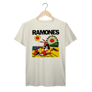 Nome do produto Camiseta Ramones Rockaway Beach Vintage Algodão Prime