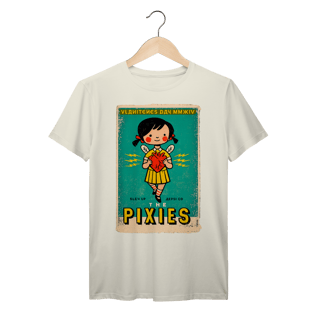 Nome do produto Camiseta The Pixies Poster Vintage Rock Alternativo Algodão Prime