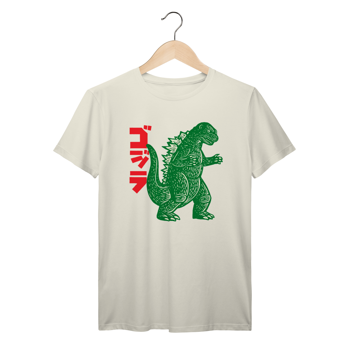 Nome do produto: Camiseta Godzilla Kaiju Retrô Algodão Prime 