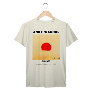 Nome do produto Camiseta Andy Warhol Sunset Algodão Prime