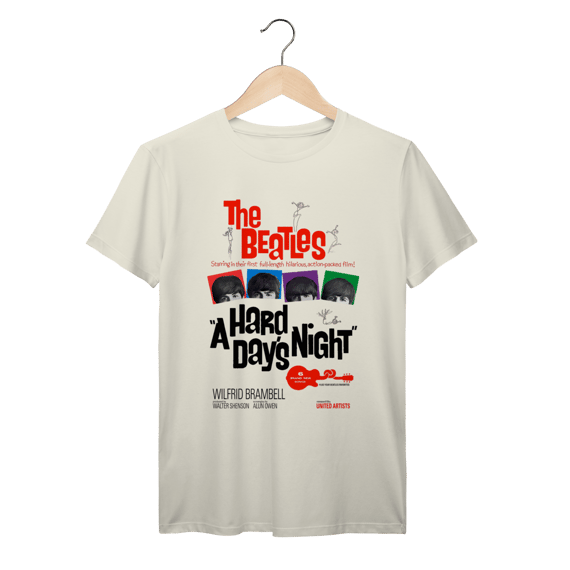 Camiseta The Beatles A Hard Day