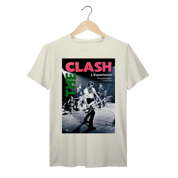 Camiseta The Clash Punk Rock Vintage Algodão Prime