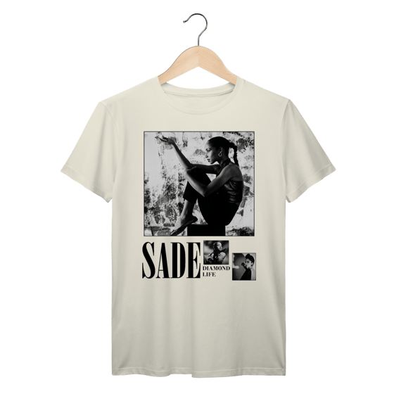 Camiseta Sade Diamond Life Vintage Algodão Prime
