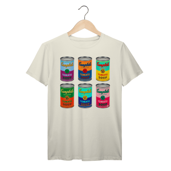 Camiseta Andy Warhol Campbell